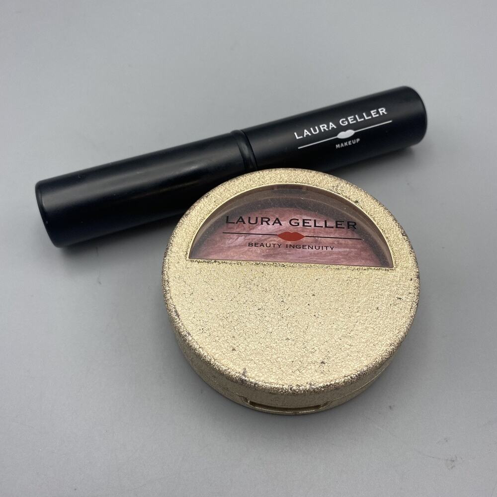 Laura Geller Blush-N-Brighten‎ Blush Tropic Hues .32 oz plus Retractable Brush